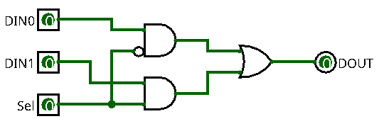 Complete multiplexer circuit
